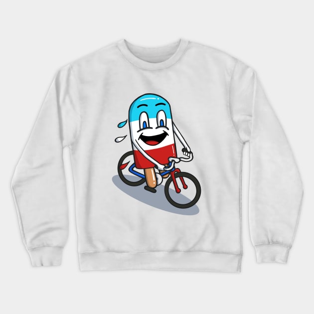 Pop Cycle Crewneck Sweatshirt by chawlie